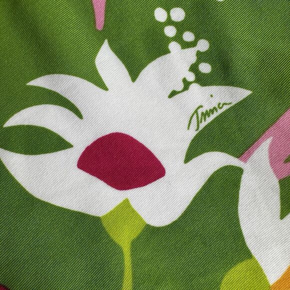 Trina Turk La Palma Off The Shoulder One Piece Swimsuit Ruffle Swim size 10 - Picture 5 of 8